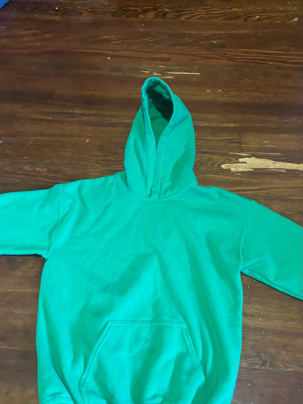 Nike Kids Teal Green Hooded Sweatshirt